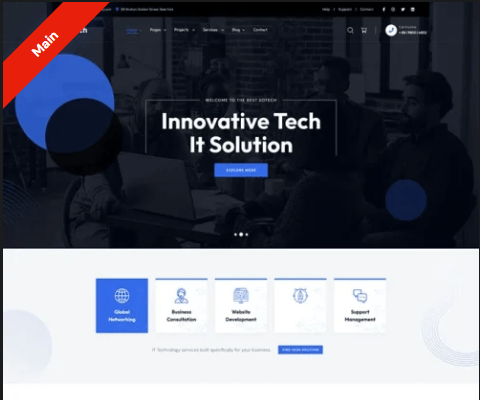 IT & Technology Business Consulting
WordPress Website Design - Image 4