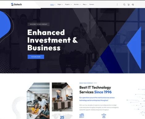 IT & Technology Business Consulting
WordPress Website Design - Image 8