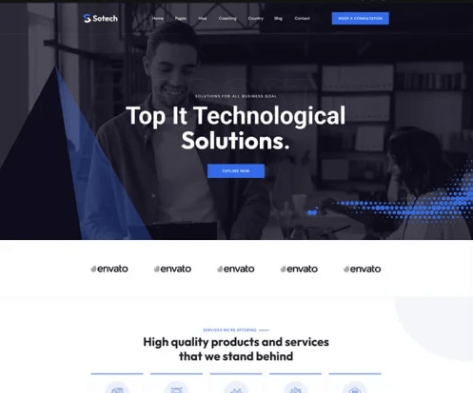 IT & Technology Business Consulting
WordPress Website Design - Image 7