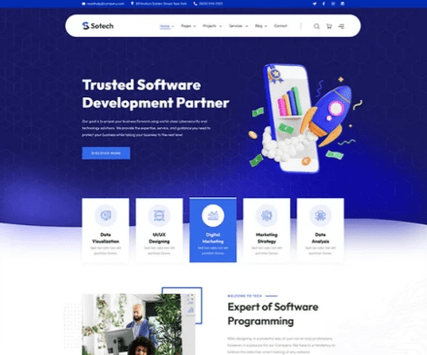 IT & Technology Business Consulting
WordPress Website Design - Image 5