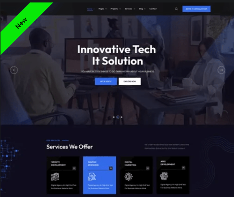 IT & Technology Business Consulting
WordPress Website Design - Image 6